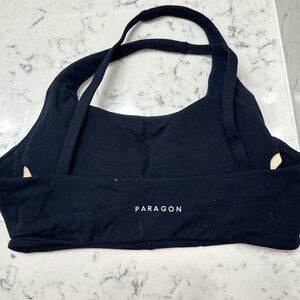 Paragon Black Sports Bra